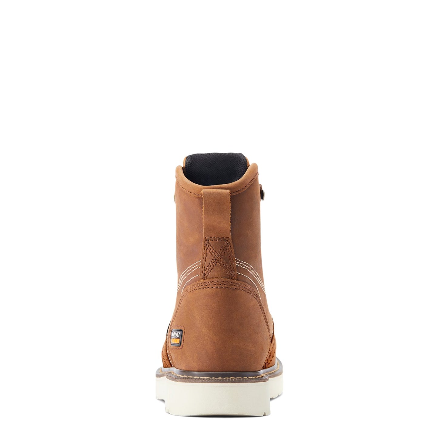 Ariat Bota de trabajo con puntera compuesta impermeable de 6 pulgadas con cuña Rebar para hombre