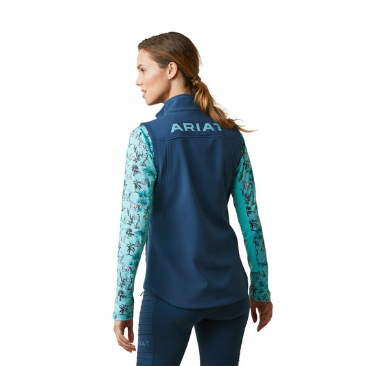 Ariat Chaleco Softshell New Team para mujer