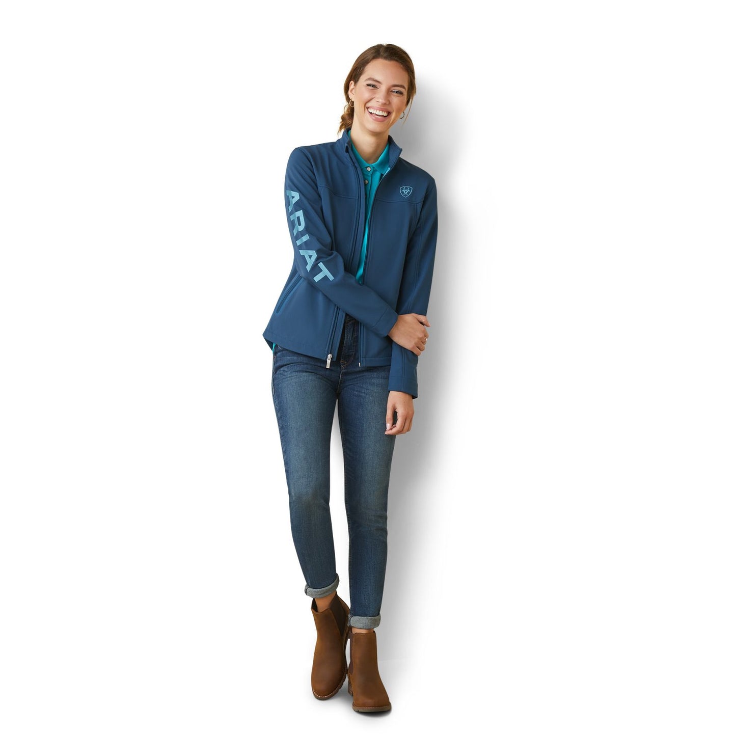 Ariat Team Blue Softshell Jacket