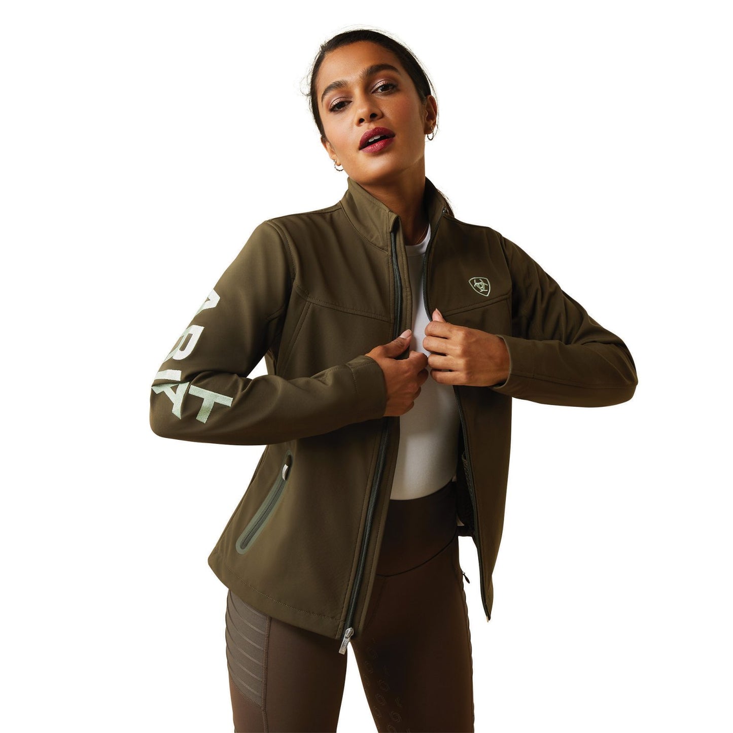 Ariat Team Olive Softshell Jacket