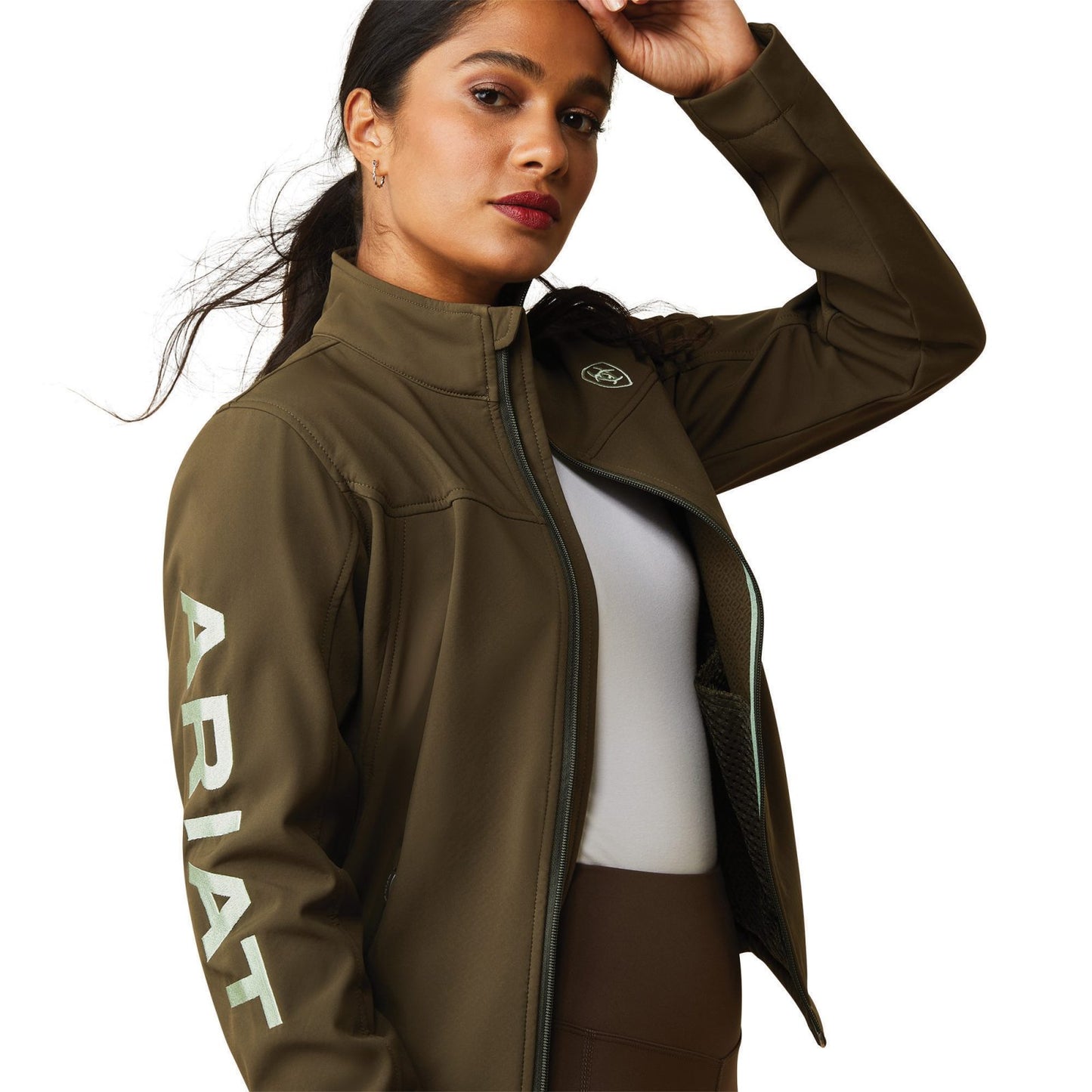 Ariat Team Olive Softshell Jacket