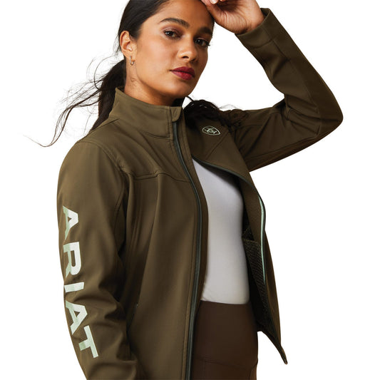 Chaqueta Softshell Ariat Team Oliva