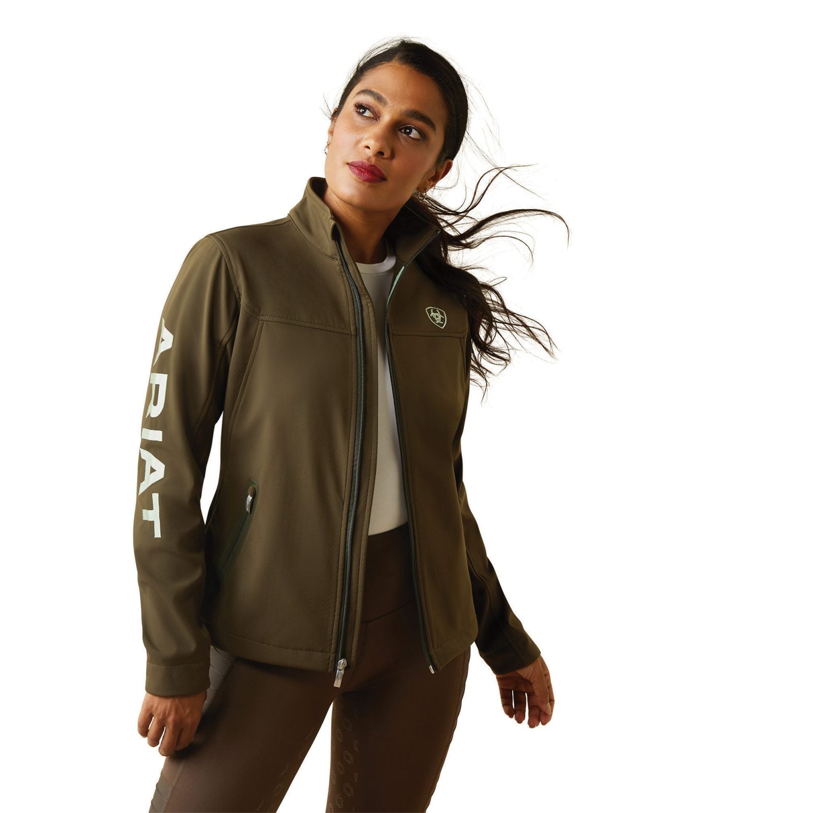 Ariat Team Olive Softshell Jacket