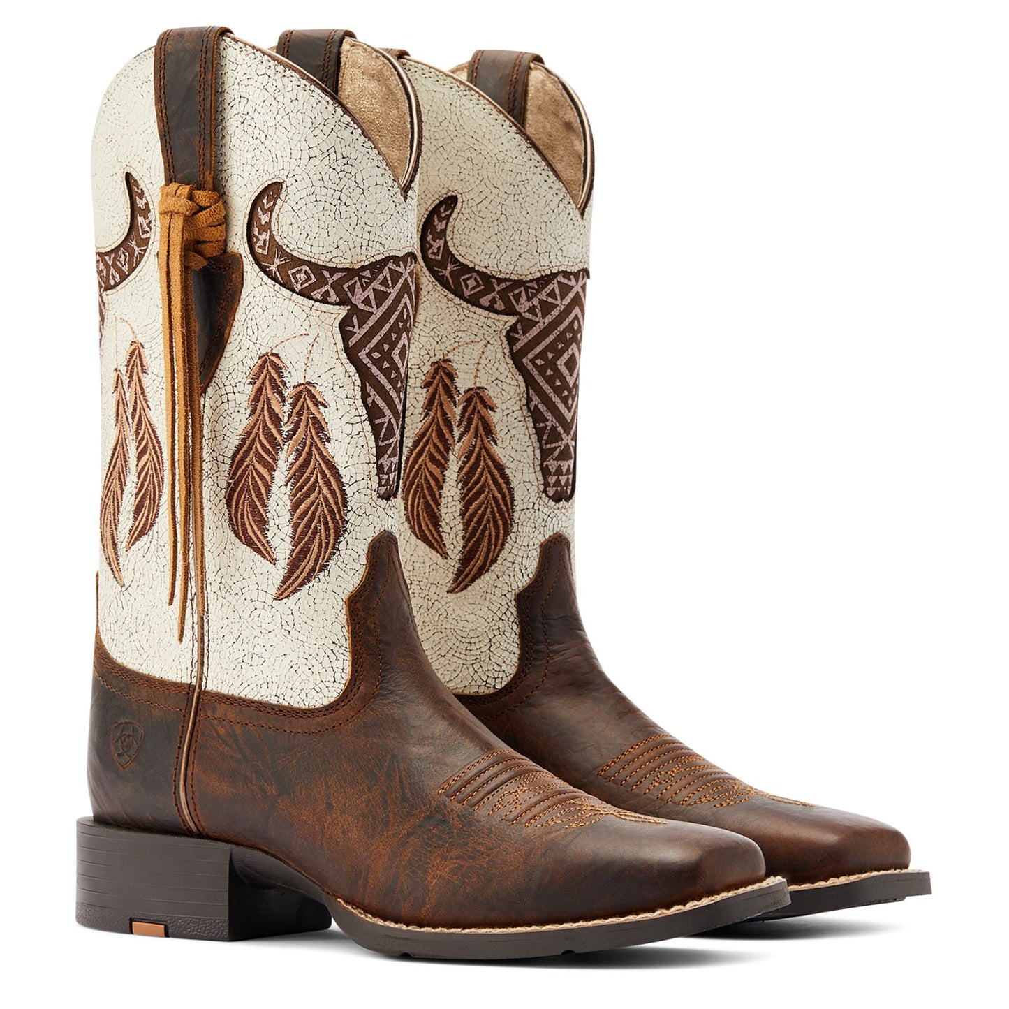 Ariat Women's Round Up Southwest StretchFit Western Boot