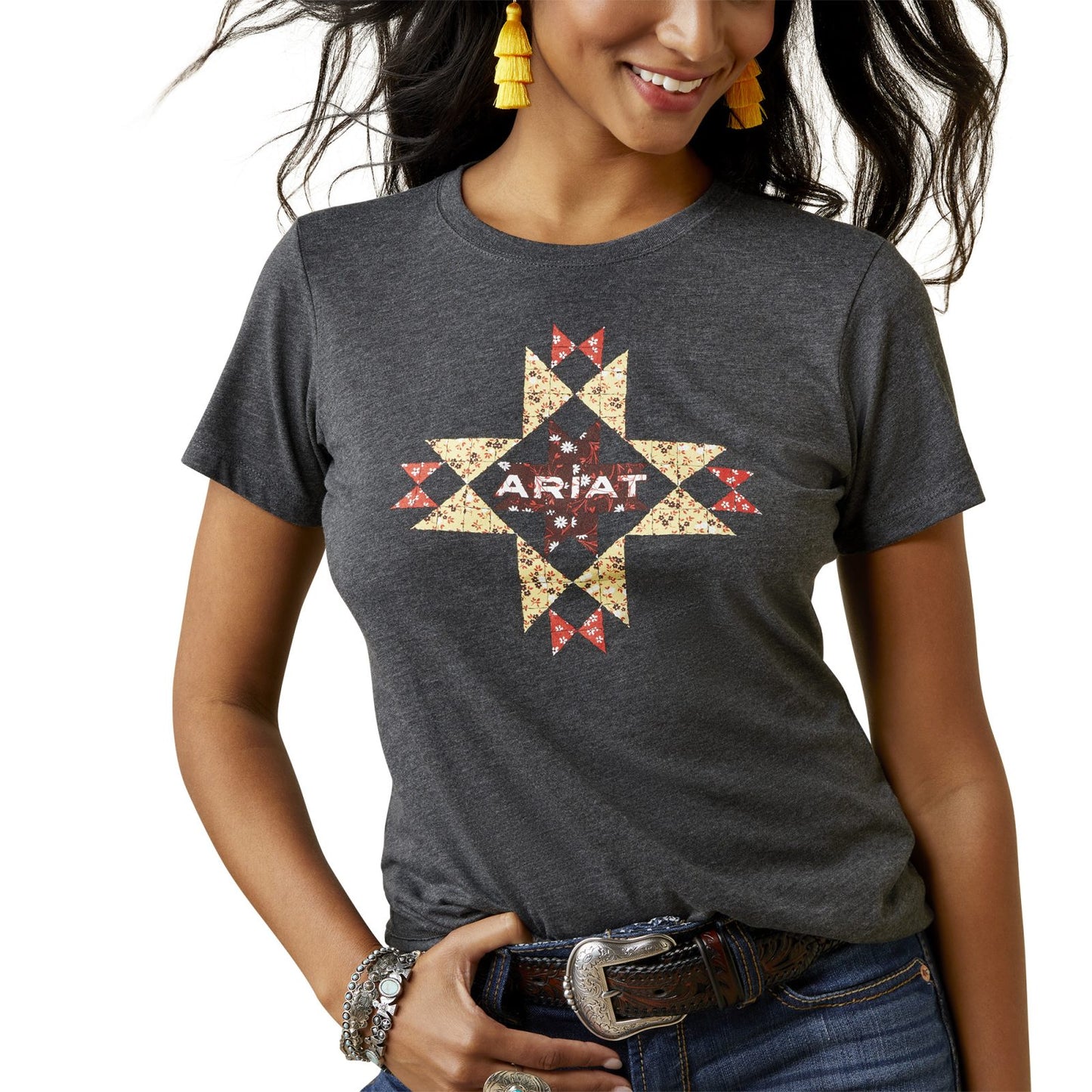 Ariat Quilt Logo T-Shirt