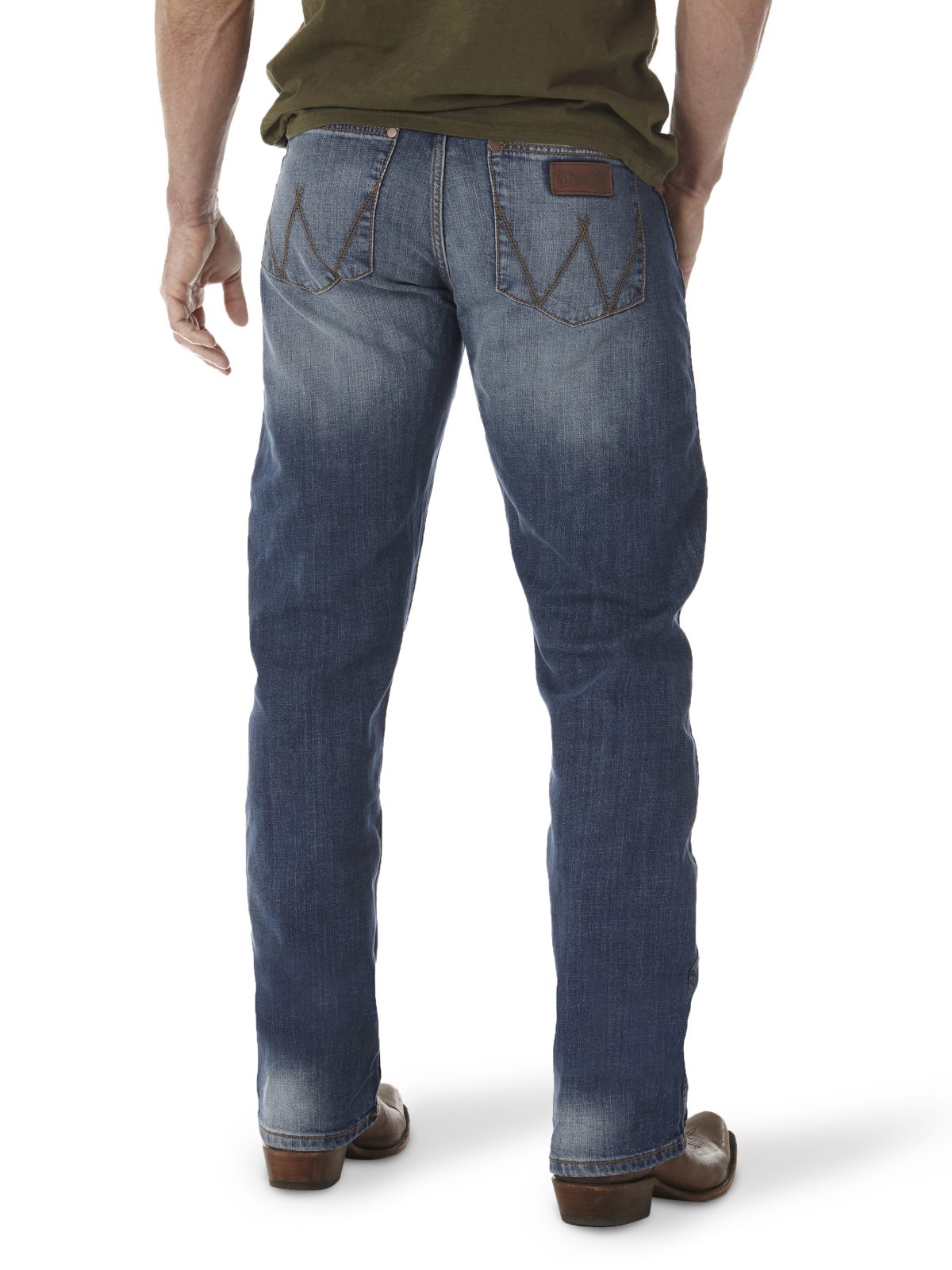 Wrangler Retro Slim Fit Cottonwood Straight Leg Jean