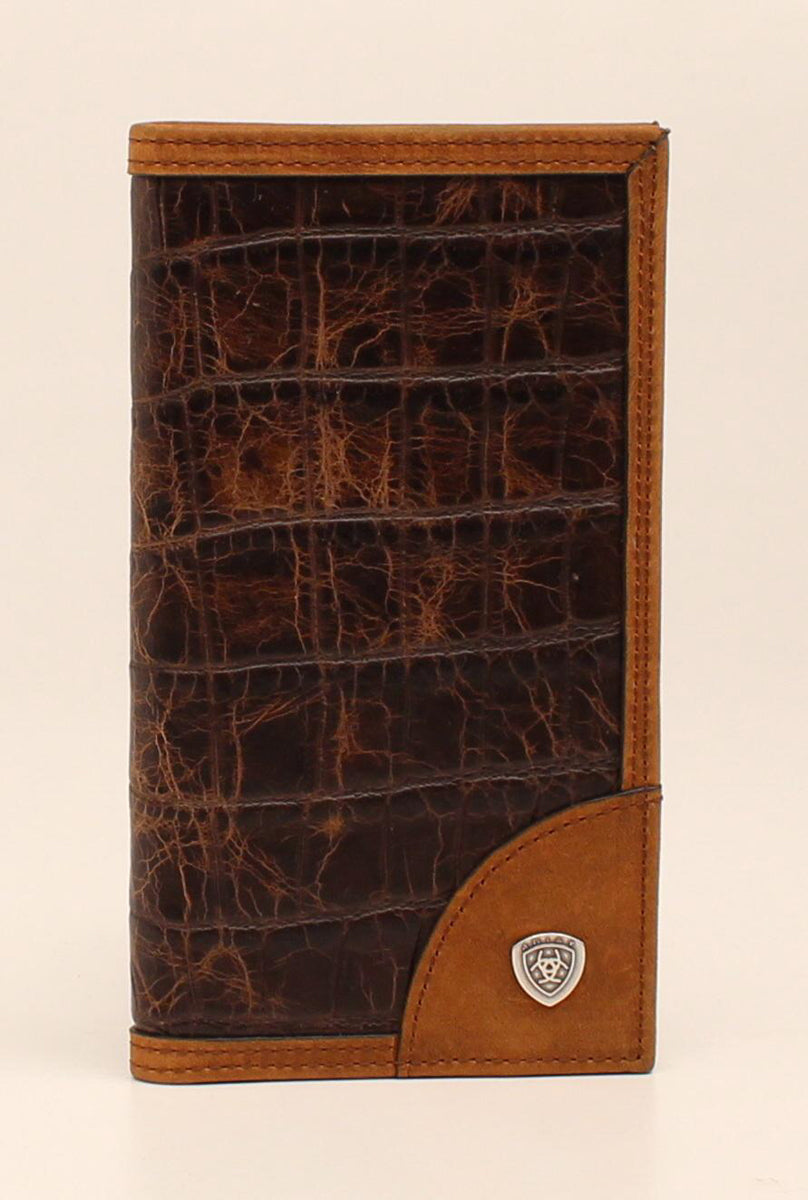 Ariat Imitation Caiman Rodeo Wallet