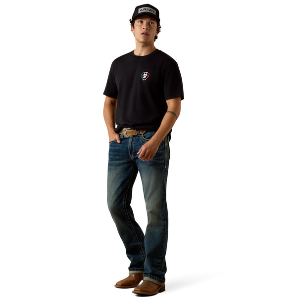Ariat Men's Buckin Baqueno T-Shirt - Black