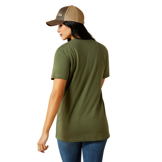 Ariat Women's Desert Snake T-Shirt - Olive