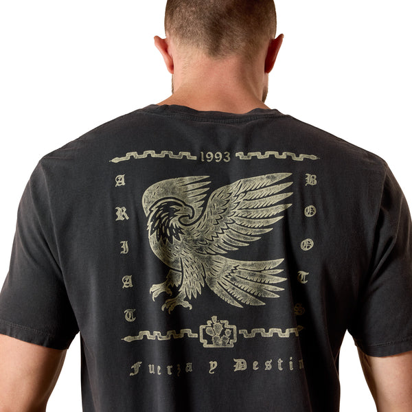 Ariat Men's Fuerza y Destino Graphic T-Shirt - Vintage Black