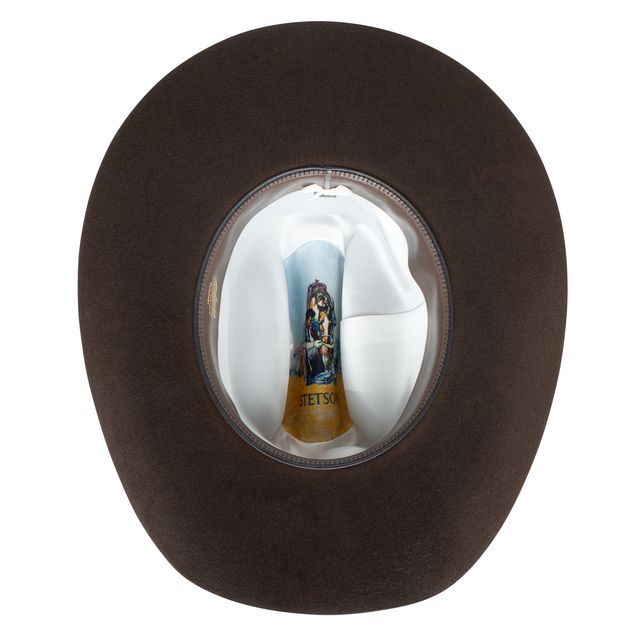 Stetson 6X Skyline 75 Cowboy Hat - Chocolate