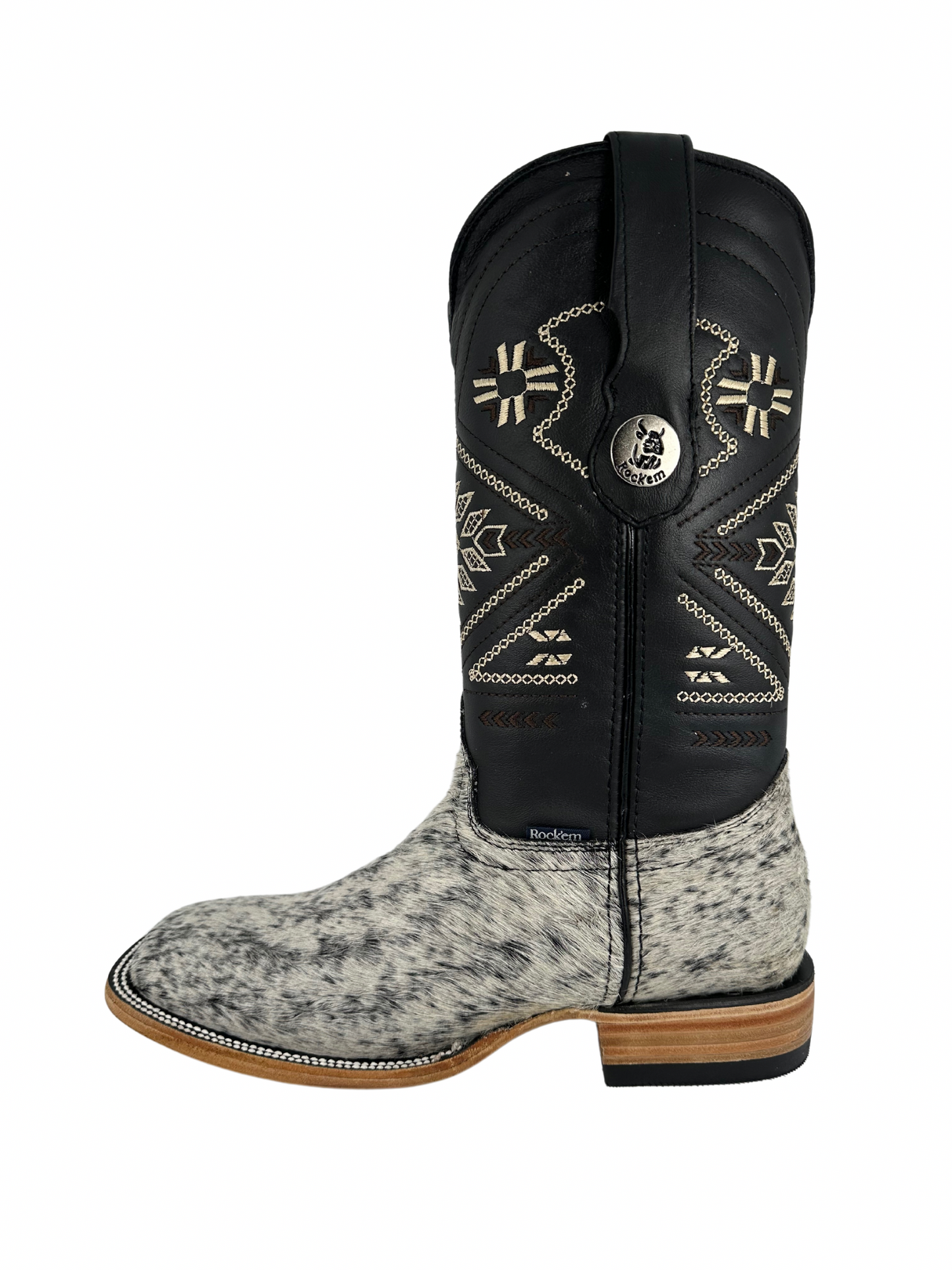 Rock'em Women's Cow Hair Boots Size: 8.5 *AS SEEN ON IMAGE*
