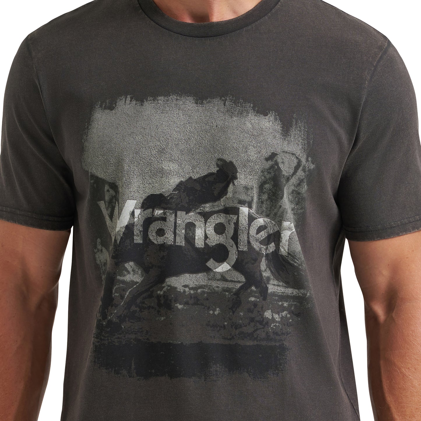 Wrangler Men's Shadow Graphic T-Shirt - Phantom