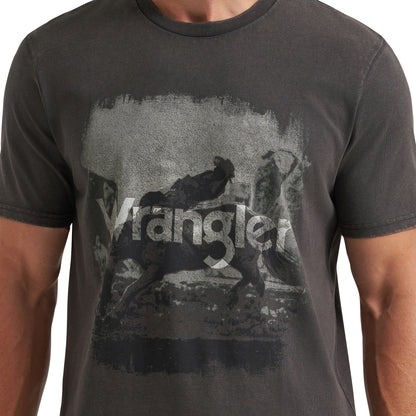 Wrangler Men's Shadow Graphic T-Shirt - Phantom