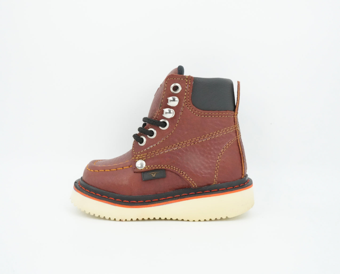 Hooch Kid's Work Boot Shedron Moc Toe Boot