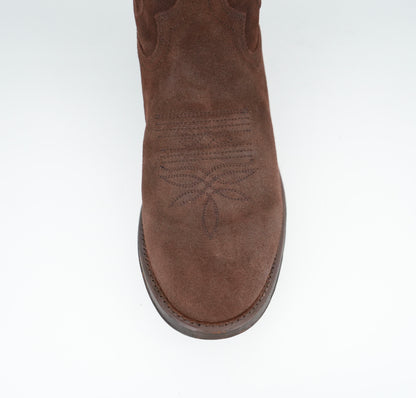 Tony Lama Men's Amado Brown Suede Round Toe