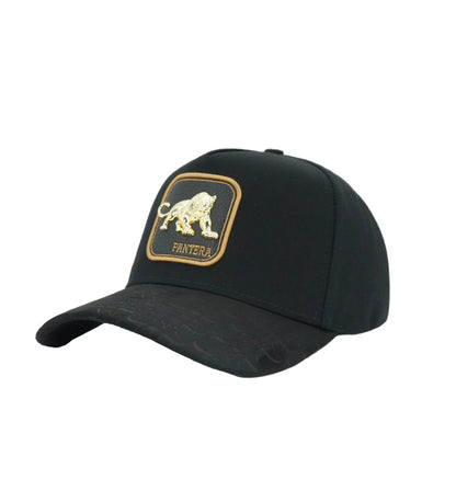 The King Ranch Pantera Patch Cap - Black