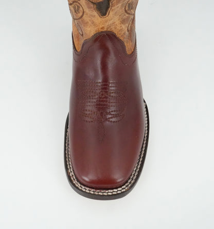 A&A Little Kid's Pull Up Shedron Western Print Boot