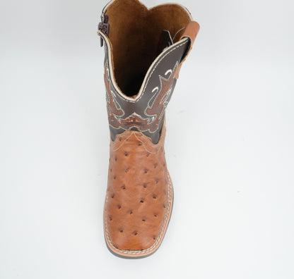 Chaparral Little Kid’s Ostrich Print Shedron Boot