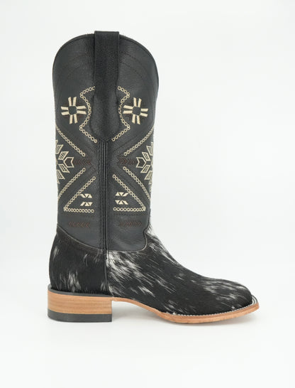 Rock'em Women's Aztec Cow Hair Boots Size: 6.5 *AS SEEN ON IMAGE*
