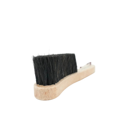 M&F Horse Hair Brim Brush - Black Horsehair