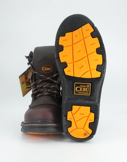 Cebu Men's Lacer Max Work Boot - Brown