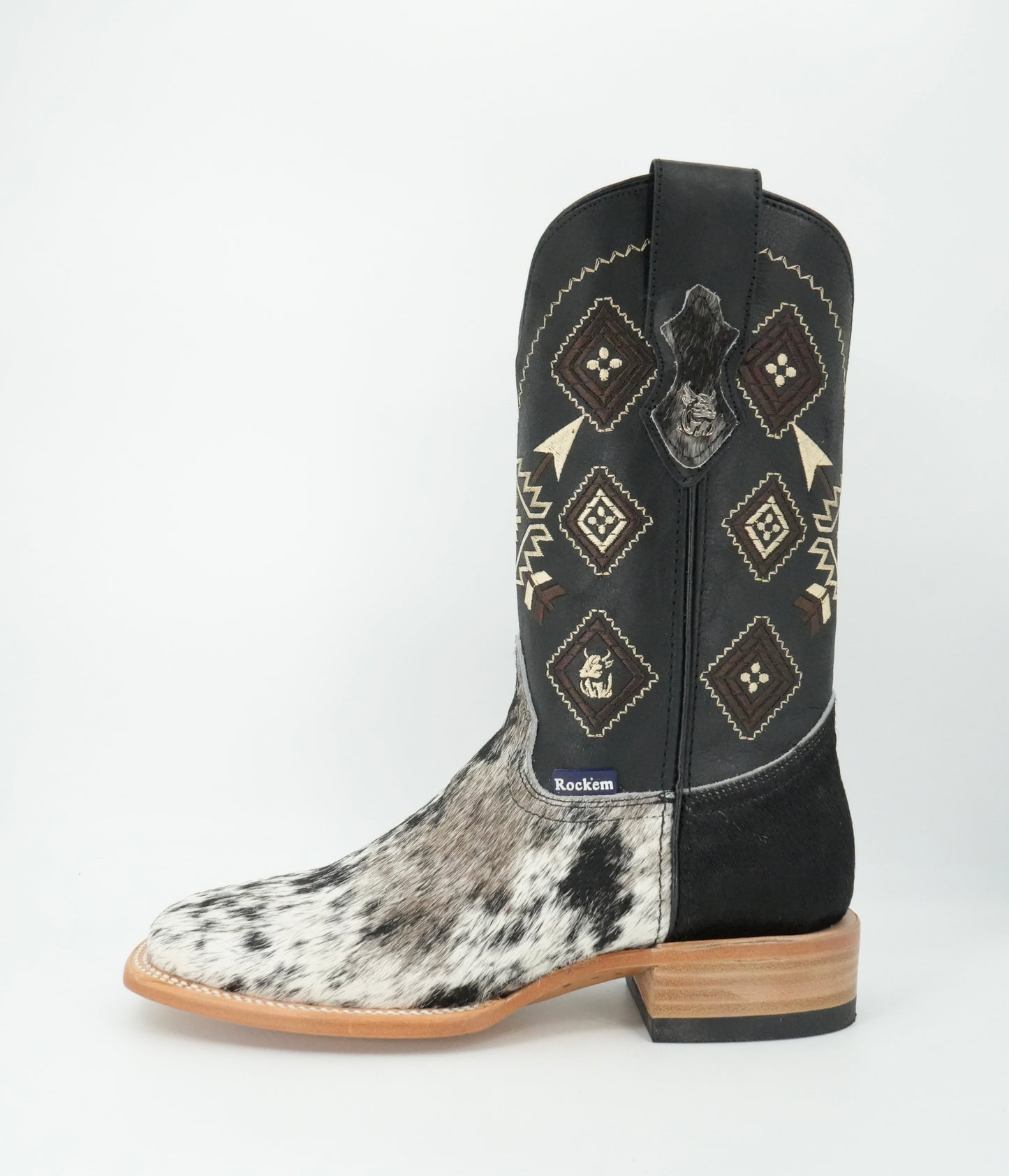 Rock'em Men's Cow Hair Boots Size 7 *AS SEEN ON IMAGE*