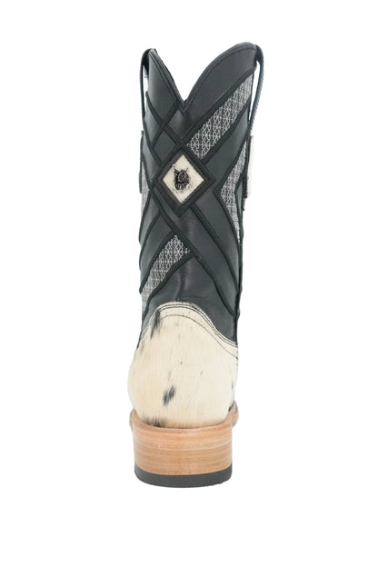 Rock'em Men's Cow Hair Boots Size 8 *AS SEEN ON IMAGE*