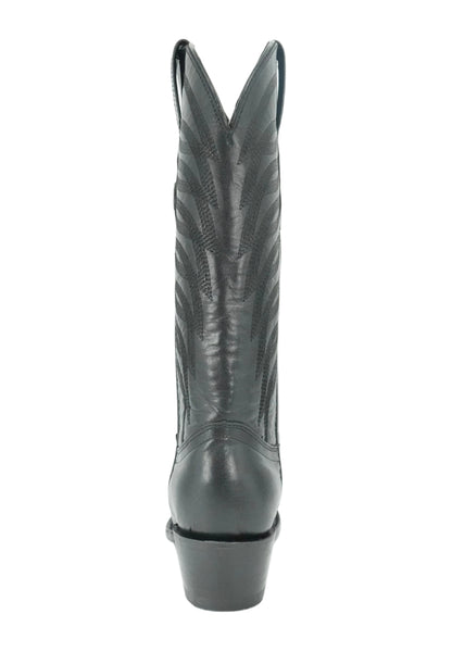 Rock'em Women’s Carla Leather Snip Toe Boot - Black