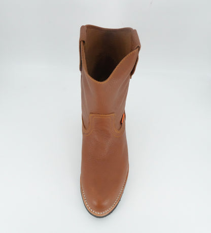 Original Michel Grisly Pull Up Oval Toe Work Boot - Honey