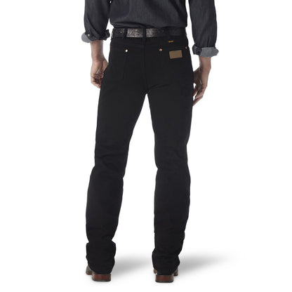 Wrangler Cowboy Cut Shadow Black Slim Fit Jean