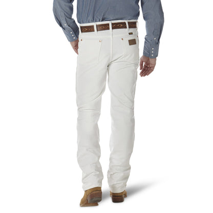 Wrangler Cowboy Cut White Slim Fit Jean
