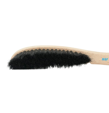 M&F Horse Hair Brim Brush - Black Horsehair