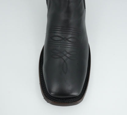 Goldrush Men’s Grasso Black Leather Short Boot