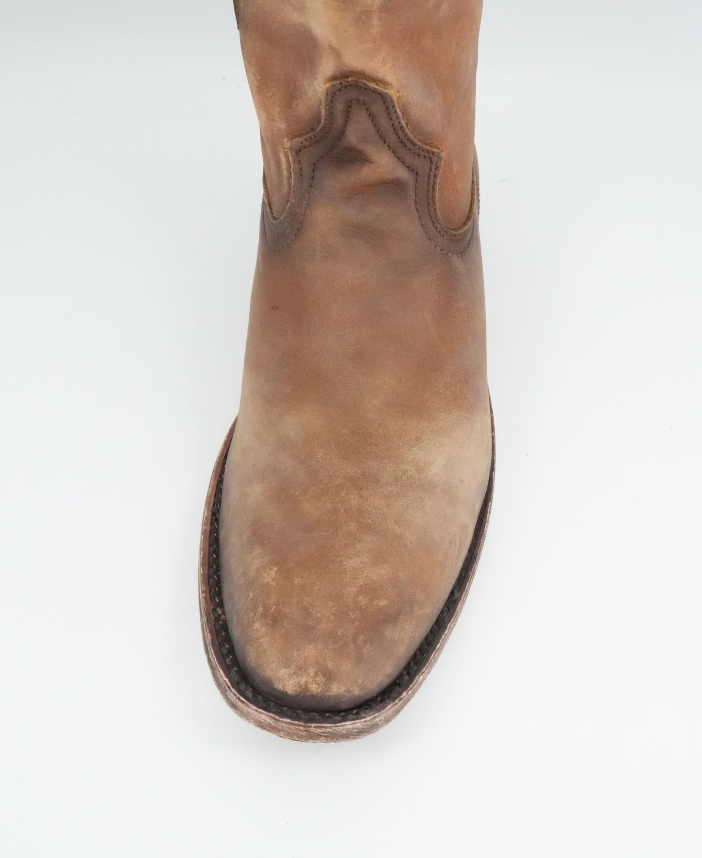 Corral Men's Embroidery Zipper Round Toe Honey Boots