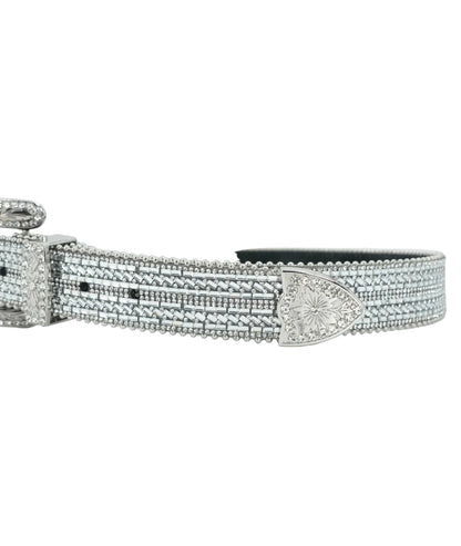 Nomad Silver Crystals Belt