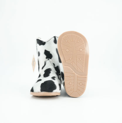 Hooch Infant / Toddler’s Cow Print Boot