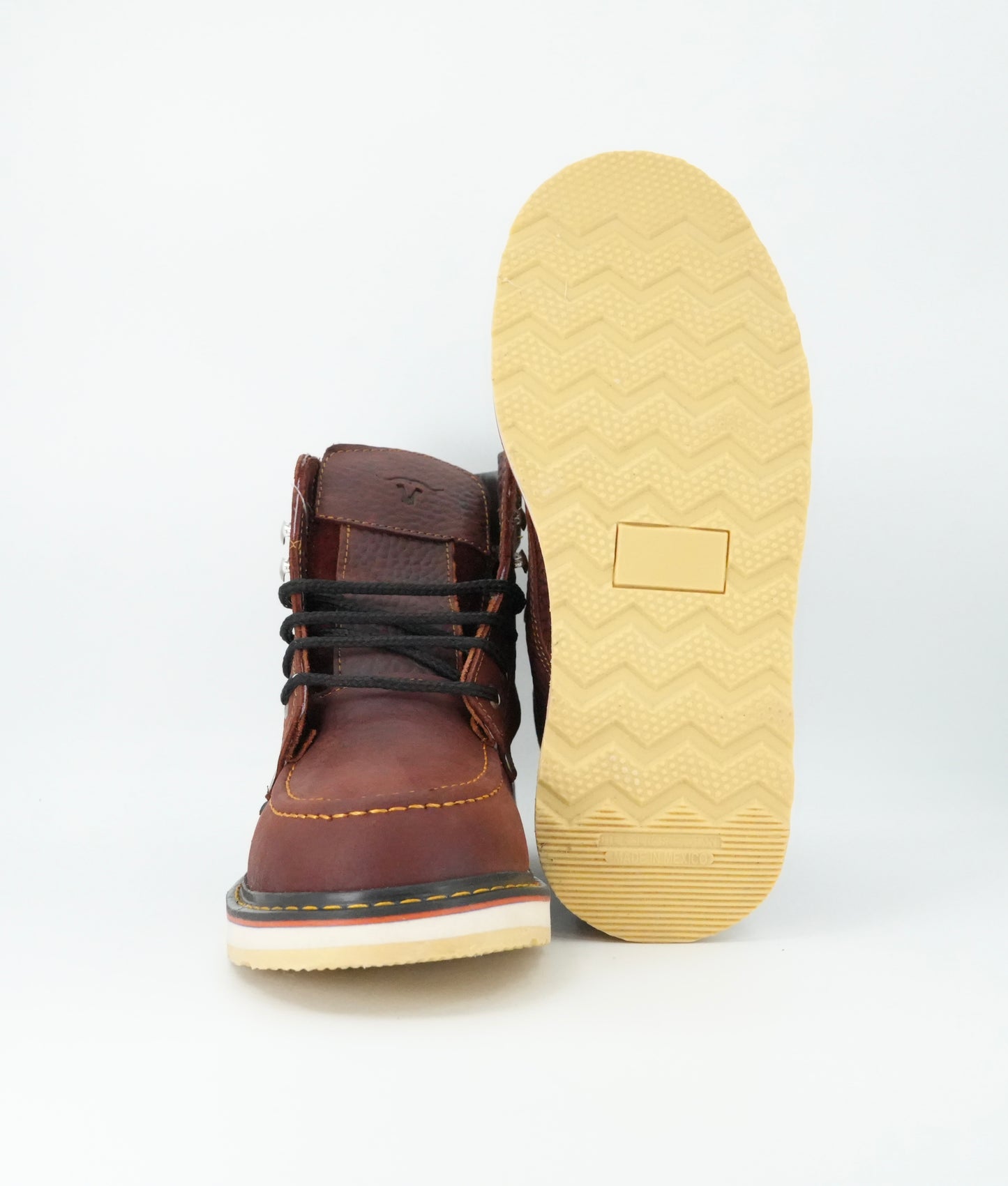 Hooch Men's 6" Moc Toe Work Boot - Shedron
