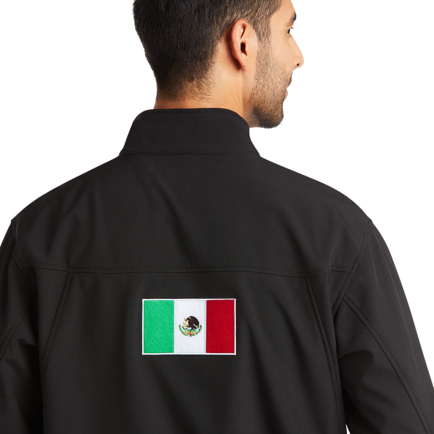 Ariat Mexico Flag Team Softshell Jacket - Black