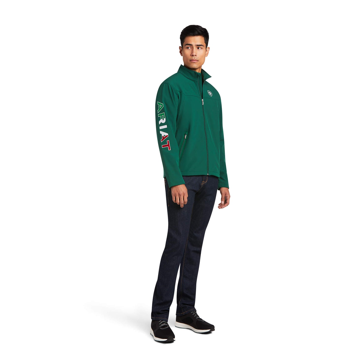 Ariat Mexico Flag Team Softshell Jacket - Green