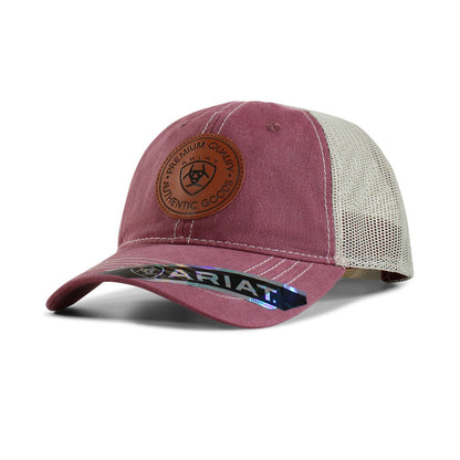 Gorra Ariat redonda con parche del logo