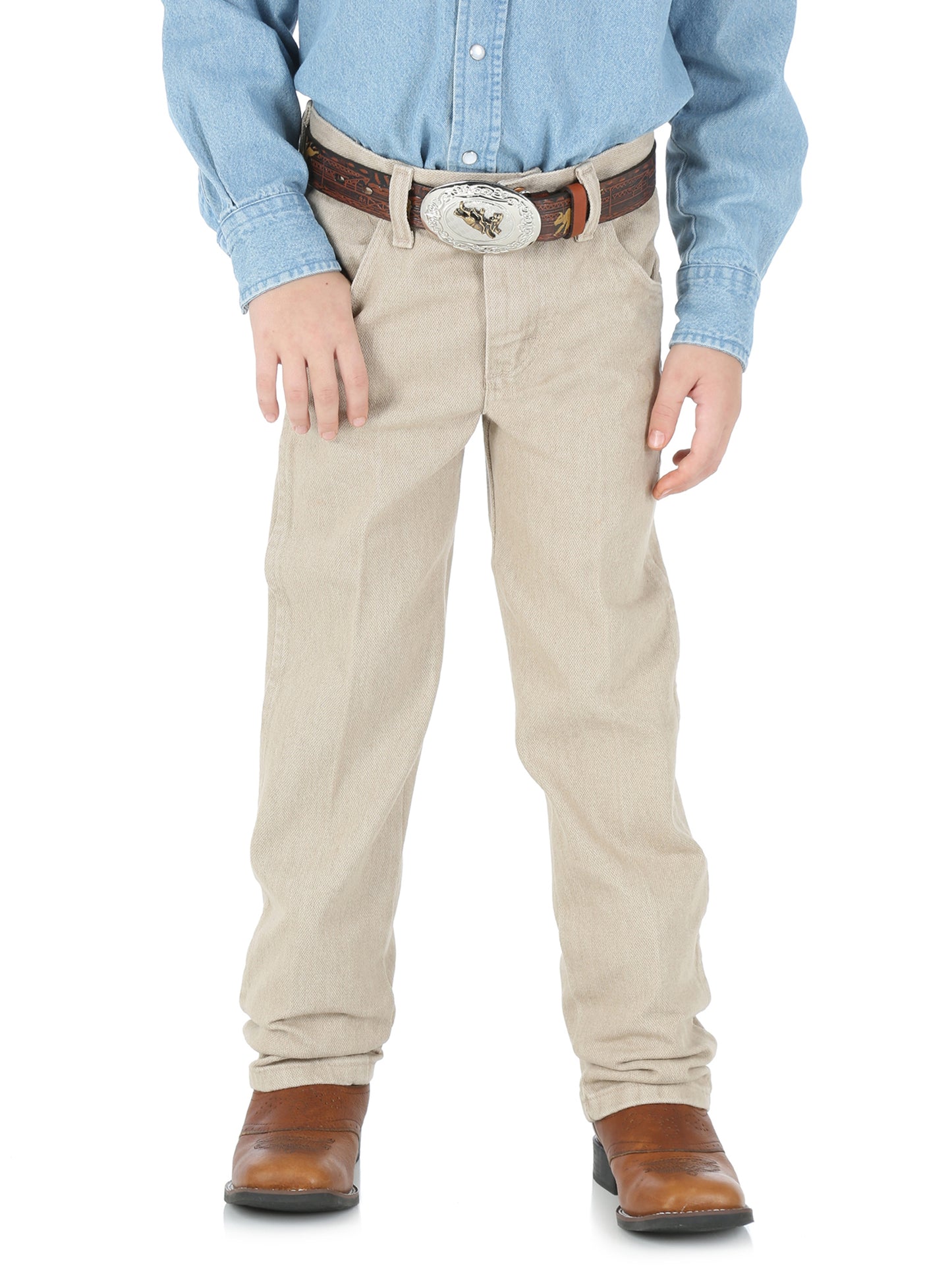 Toddler Boy’s Wrangler Cowboy Cut Tan Original Fit Jean (1-3)