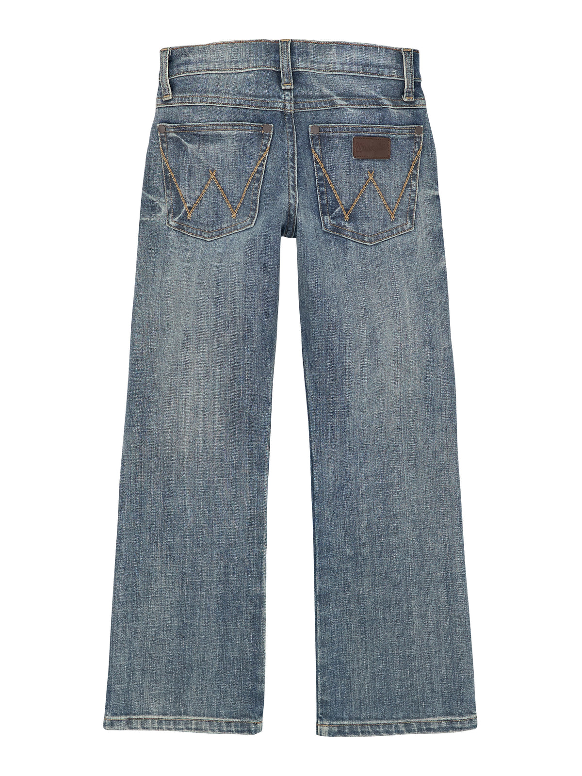 Wrangler Retro Boy's Relaxed Boot Fit Jean - Medium Blue