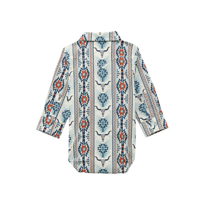 Body vaquero de manga larga unisex occidental para bebé