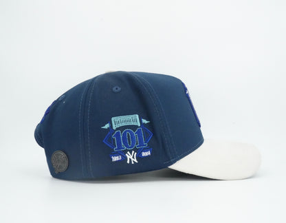 Kevin Hats NY Bling Dark Blue/Grey Cap