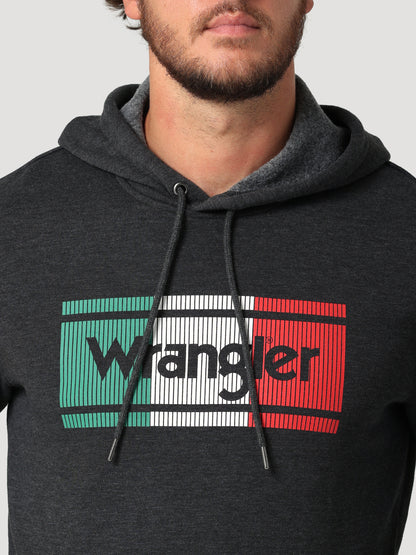 Wrangler Mexico Logo Charcoal Hoodie