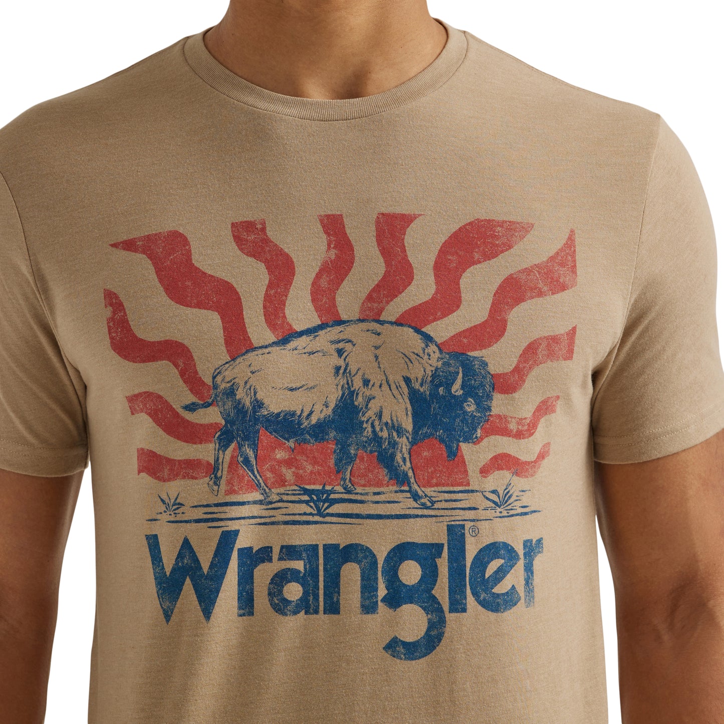 Wrangler Bison Graphic T-Shirt - Trenchcoat
