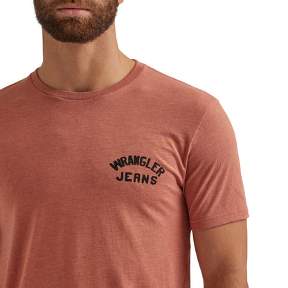 Wrangler Back Graphic T-Shirt - Redwood