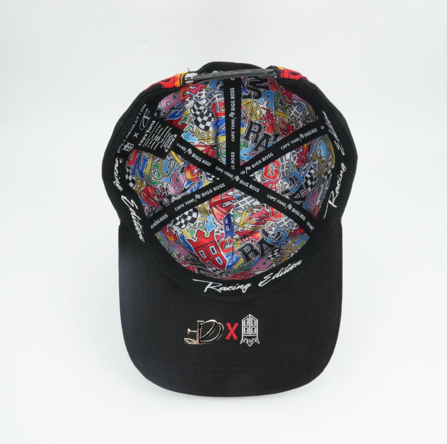 Bigg Boss x Cap's Fans Ghost Racing Black Cap