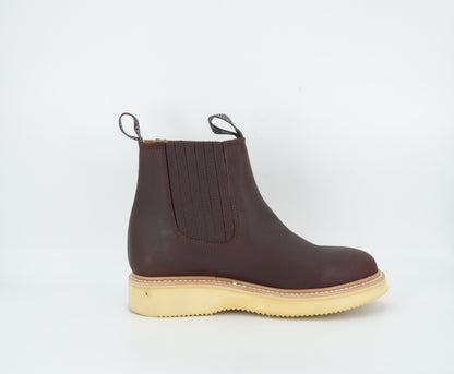 Establo Men's Grasso Leather Short Work Boot - Shedron